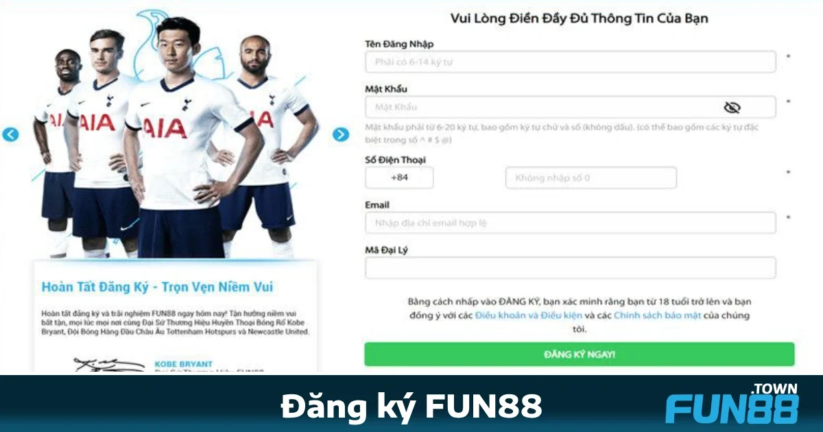 Fun88 - Tải App Fun 88 - Link Vào Fun88 Chính Thức 33 Hướng Dẫn Đăng Ký Tài Khoản Fun88 Chỉ Trong 1 Phút